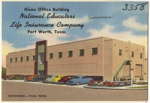 Home office building National Educators Life Insurance Company, Fort Worth, Texas