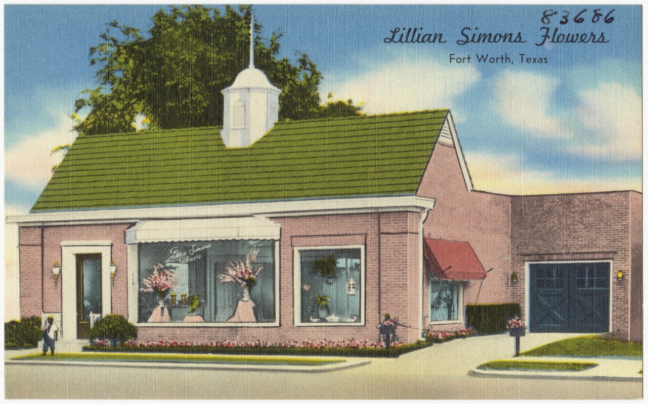 Lillian Simons Flowers, Fort Worth, Texas