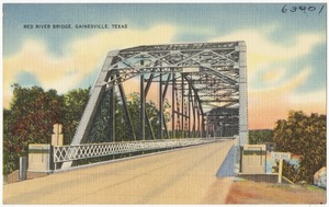Red River Bridge, Gainesville, Texas