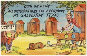 Come on down - "Accommodations for everybody" at Galveston, Texas