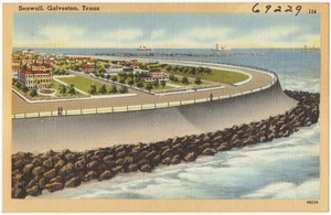 Seawall, Galveston, Texas