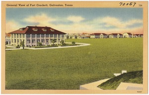 General view of Fort Crockett, Galveston, Texas