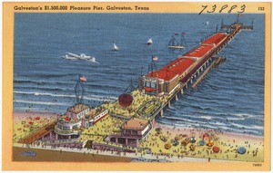 Galveston's $1,500,000 Pleasure Pier, Galveston, Texas
