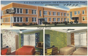 S. S. Snort Hotel Apartments, 12th & Boulevard, Galveston, Texas