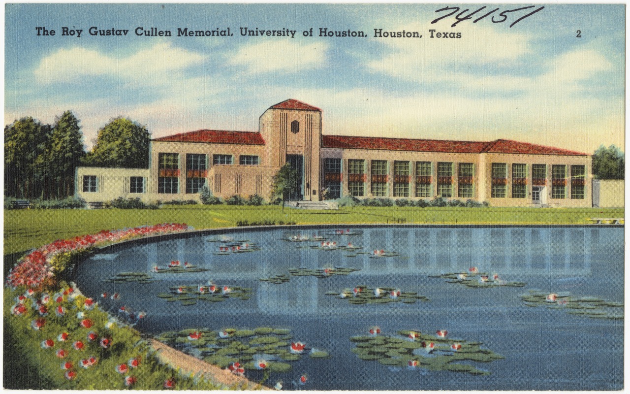 The Roy Gustav Cullen Memorial, University of Houston, Houston, Texas