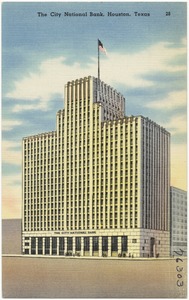 The City National Bank, Houston, Texas