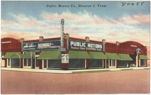 Public Motors Co., Houston 2, Texas