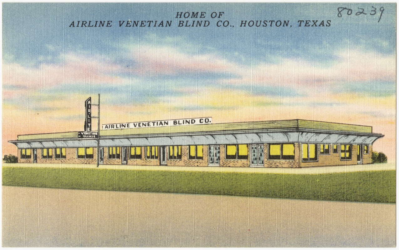 Home of Airline Blind Co., Houston, Texas Digital Commonwealth