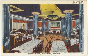 Empire Room, Rice Hotel, Houston