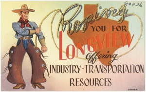 Roping you for Longview offering, industry - transportation resources