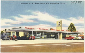 Home of W. P. Hurst Motor Co., Longview, Texas
