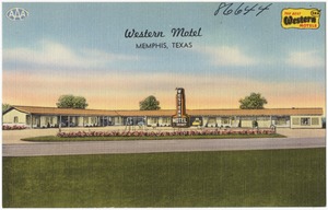 Western Motel, Memphis, Texas