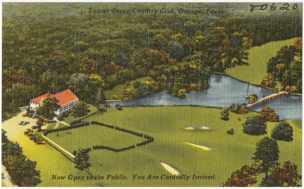 Sunset Grove Country Club, Orange, Texas.