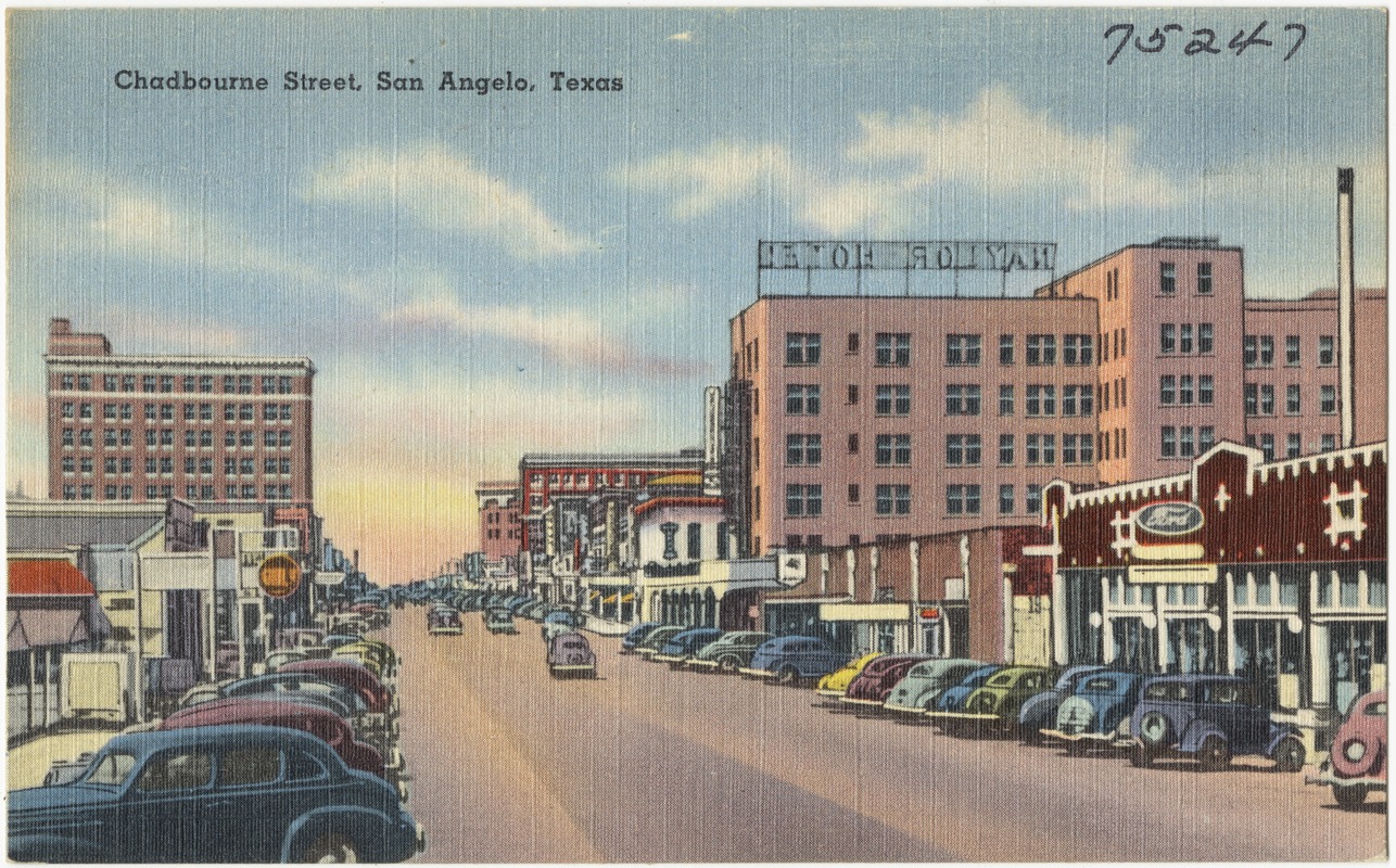 Chadbourne Street, San Angelo, Texas