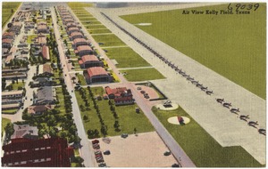 Air view Kelly Field, Texas