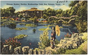 Chinese Sunken Garden, Brackenridge Park, San Antonio, Texas