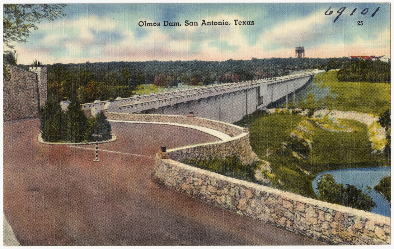 Olmos Dam, San Antonio, Texas Digital Commonwealth