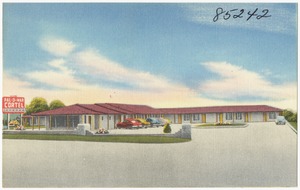 Pal-O-Mar Cortel, Snyder, Texas, located on U.S. highways 84 and 180