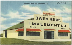 Home of Owen Bros. Implement Co.