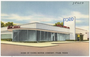 Home of Young Motor Company, Tyler, Texas