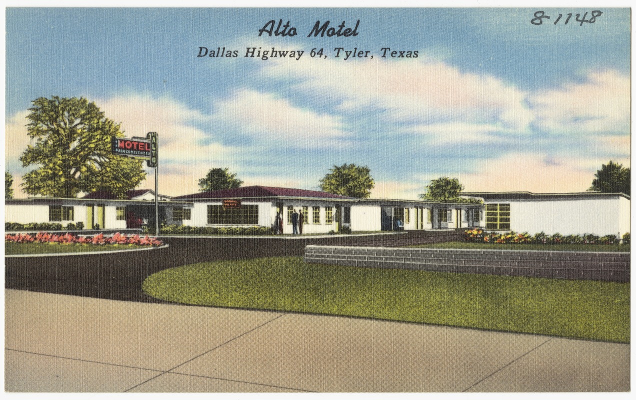 Alto Motel, Dallas Highway 64, Tyler, Texas