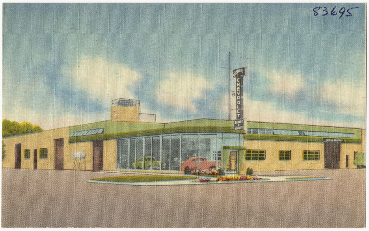 Dabney & Harvey Chevrolet Co., Vernon, Texas Digital Commonwealth