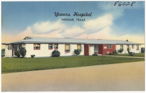 Youens Hospital, Weimar, Texas