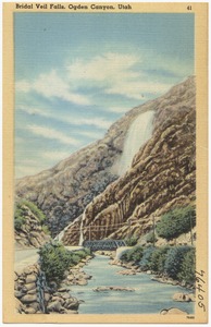 Bridal Veil Falls, Ogden Canyon, Utah