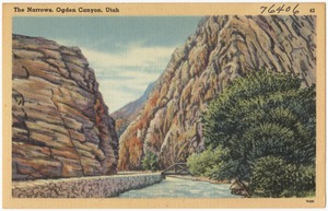 The Narrows, Ogden Canyon, Utah
