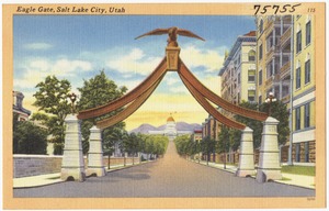 Eagle Gate, Salt Lake City, Utah