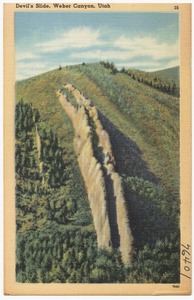 Devil's Slide, Weber Canyon, Utah