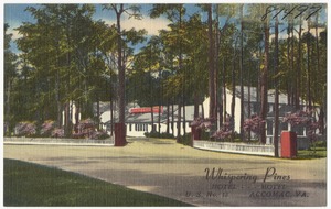 Whispering Pines Hotel and Cottages, U.S. No. 13, Accomac, VA.