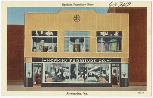 Hopkins Furniture Store, Alexandria, Va.