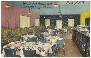 White Owl Restaurant, located 2405 Richmond Highway Route No.1