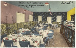 White Owl Restaurant, located 2405 Richmond Highway Route No.2