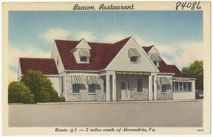 Beacon Restaurant, Route #1 -- 2 miles south of Alexandria, Va.