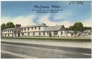 McCreary Motel, U.S. Route # 1 -- 6 miles south of Alexandria, Virginia