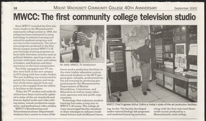 MWCC: the first community college television studio