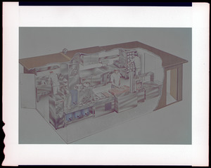 FEL, equipment, kitchens, bare base, drawing