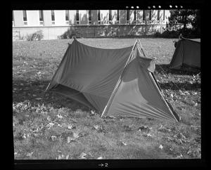 Natick experimental mountain tent