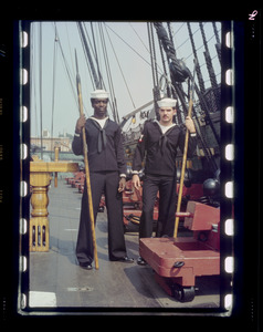 Two sailors on ship