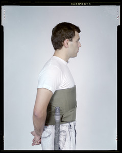 IPD micro climate cooling air vest, side view