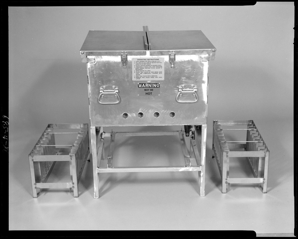 Food lab, tray pack heater Digital Commonwealth