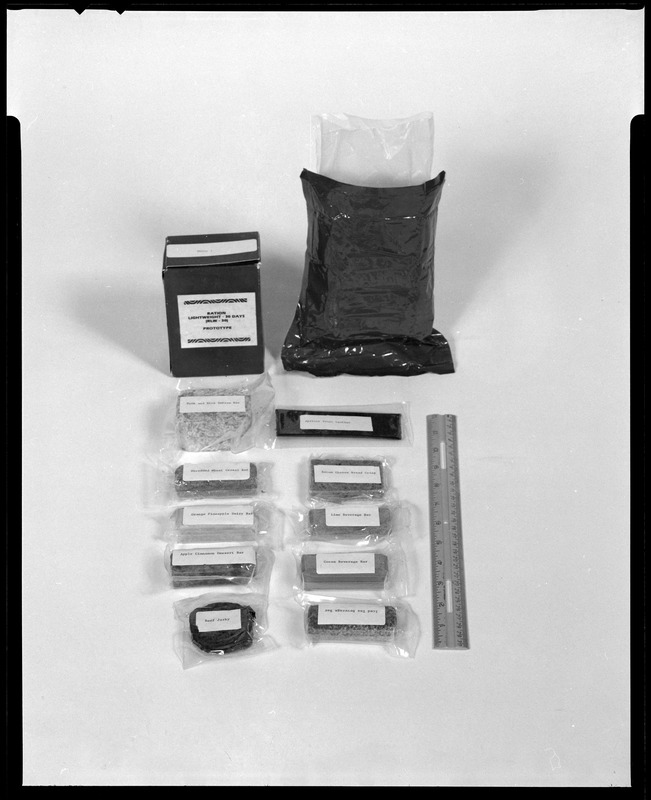 Lightweight Rations Ration, lightweight, 30 days (RLW 30) prototype - Digital Commonwealth