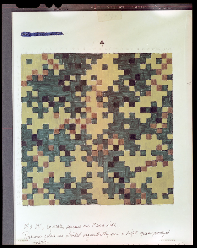 Painting of camouflage uniform