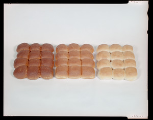 Food lab, tray ration, hamburger buns