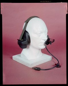 IPL, headset on manequin