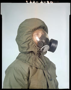 Chemical protective headgear