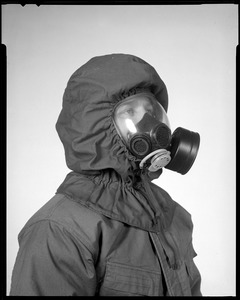 Chemical protective headgear