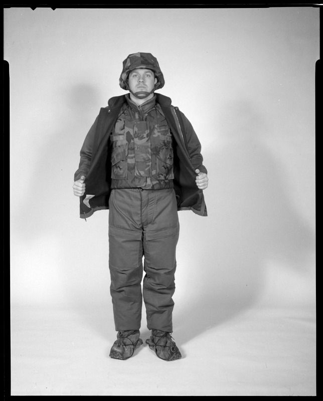 Jacket, pants, and body armor Digital Commonwealth